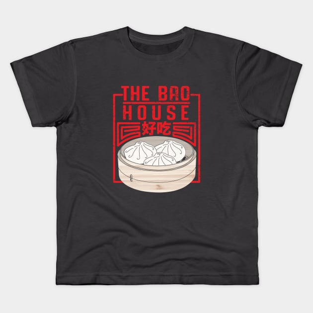 The Bao House Kids T-Shirt by Perpetual Brunch